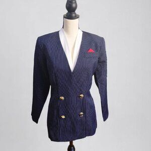 Vintage Stripe Blazer